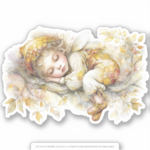 Sticker Monde de la Fée au Miel Doré - 2a Les fées endormi