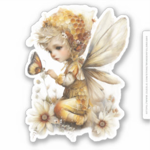 Sticker Monde de la Fée au Miel Doré – 2b Le Réveil