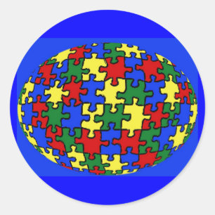 Sticker Mondial Puzzle