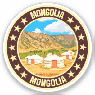 Sticker Mongolie