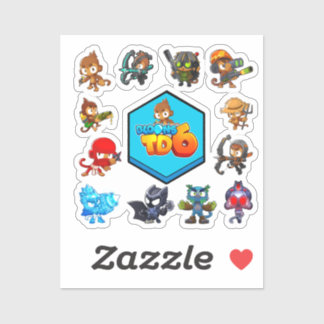 Sticker Monkey Bloons Td 6