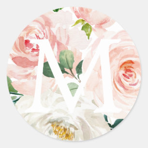 Sticker Monogram Favors
