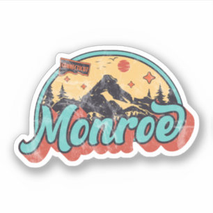 Sticker Monroe, Connecticut