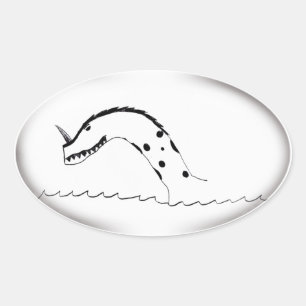 Sticker Monster de mer