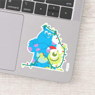Sticker Monsters Inc.   Noël - Sulley & Mike