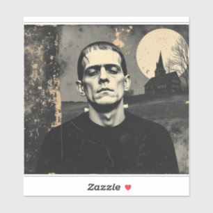 Sticker Monstre de Frankenstein Halloween