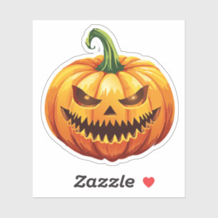 Sticker Monstre effrayant d'Halloween