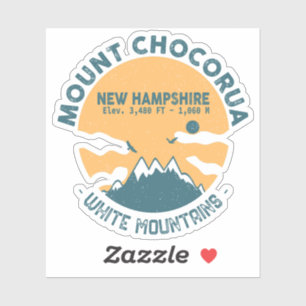 Sticker Mont Chocorua New Hampshire - Vintage rétro