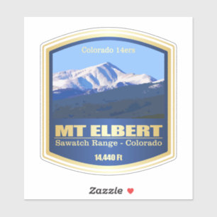 Sticker Mont Elbert