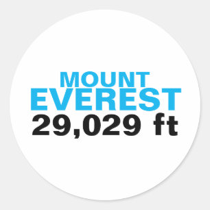 Sticker Mont Everest