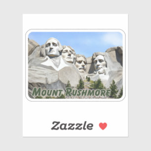 Sticker Mont Rushmore Aquarelle