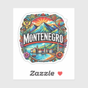 Sticker Monténégro