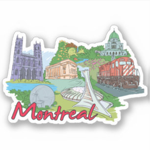 Sticker Montréal