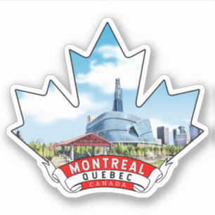 Sticker Montréal, Canada