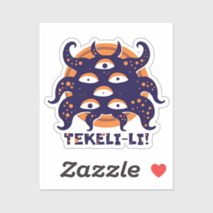 Sticker Monts Shoggoth de la folie Lovecraft