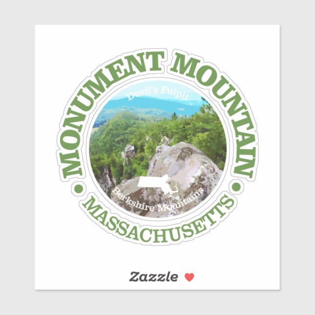 Sticker Monument Mountain (e) (Feuille)