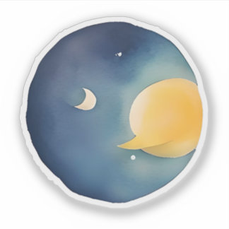 Sticker Moonlit Embrace