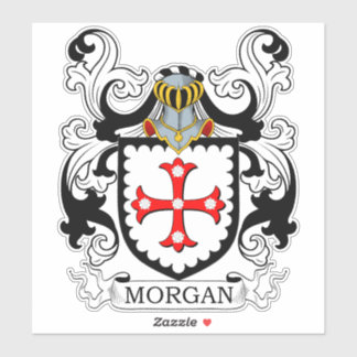 Sticker Morgan Family Crest