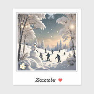 Sticker "Morne gelée d'hiver"