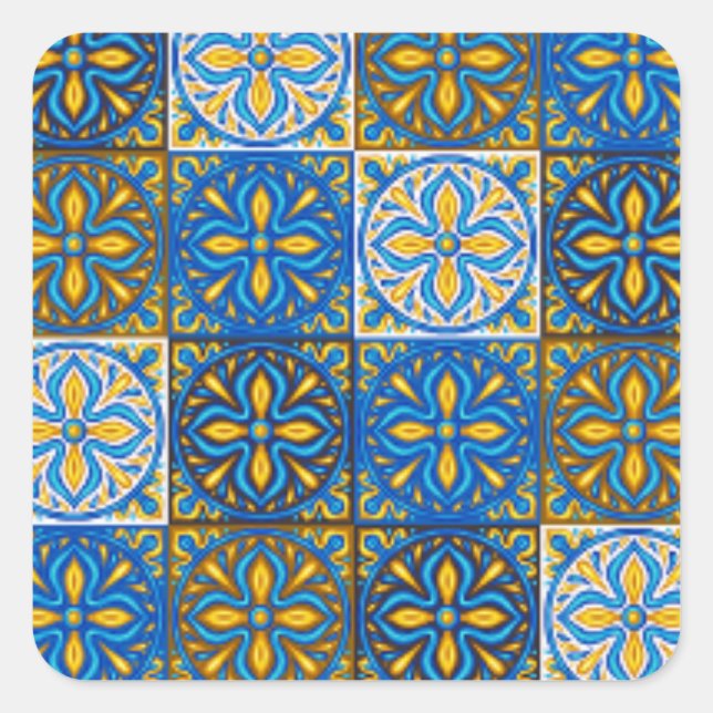 Sticker Moroccan Zelij* Ceramic (Front)