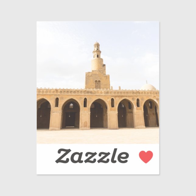 Sticker mosquée ibn tulun au Caire, Egypte (Feuille)