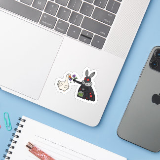Sticker Moth Nourrit L'Oie