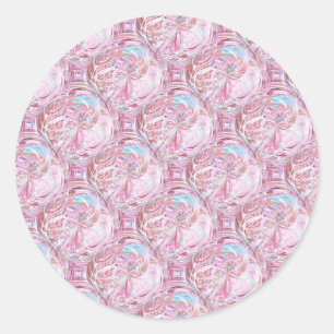 Sticker Motif Cotton Candy
