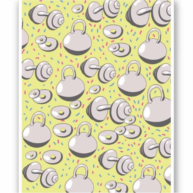 Sticker Motif de poids (Devant)