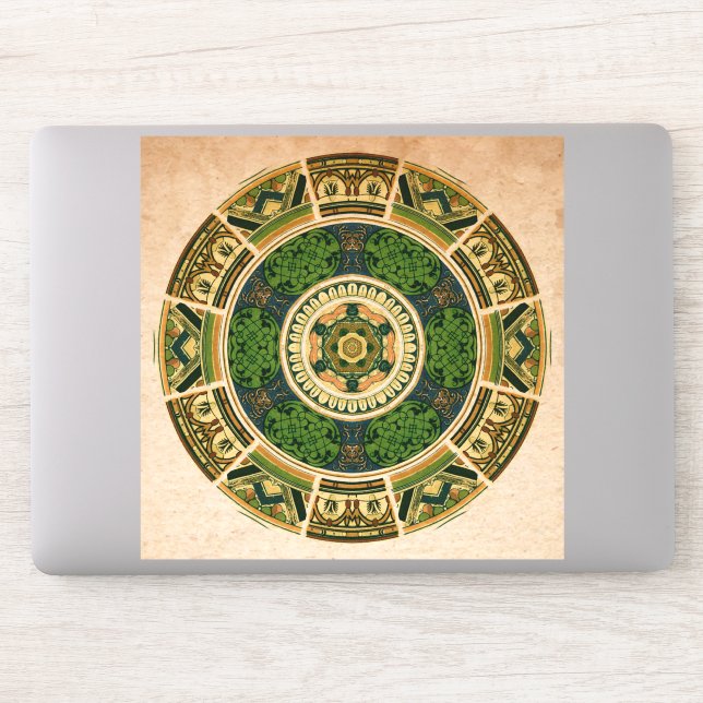 Sticker motif géométrique (Ordinateur)