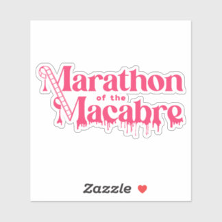 Sticker MOTM24 - Rose sur blanc