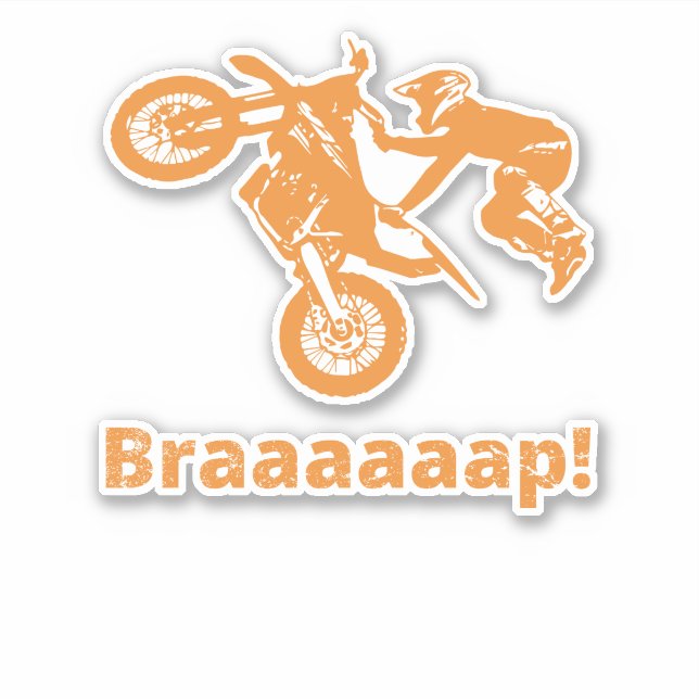 Sticker Motorcross (Devant)