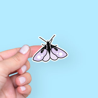 Sticker mou pourpre