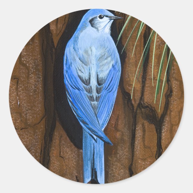 Sticker "Mountain Bluebird" (Front)