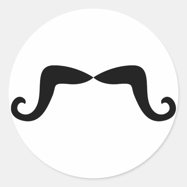 Sticker Moustache (Devant)