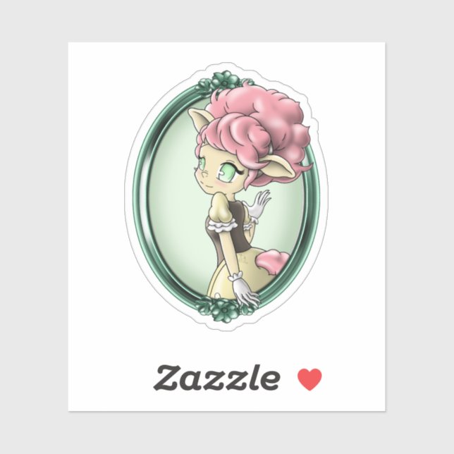 Sticker Mouton (Feuille)