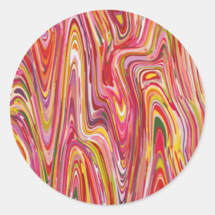 Sticker Multicolored and modern