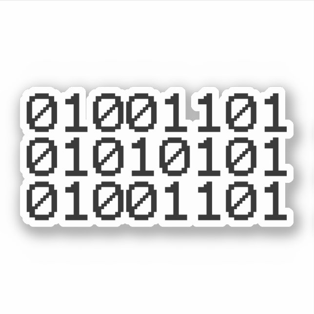 STICKER MUM BINAIRE (Devant)