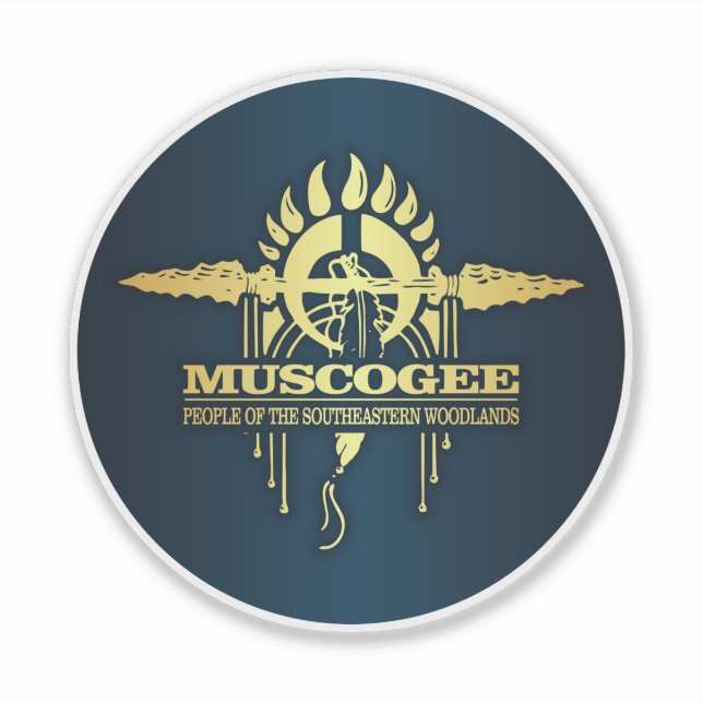 Sticker Muscogee (Devant)