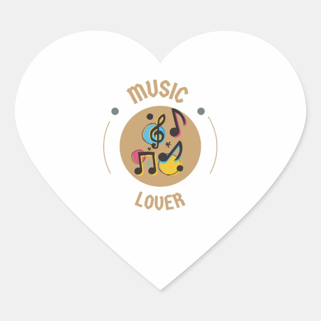 Sticker Music Lover (Front)