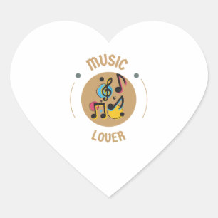 Sticker Music Lover