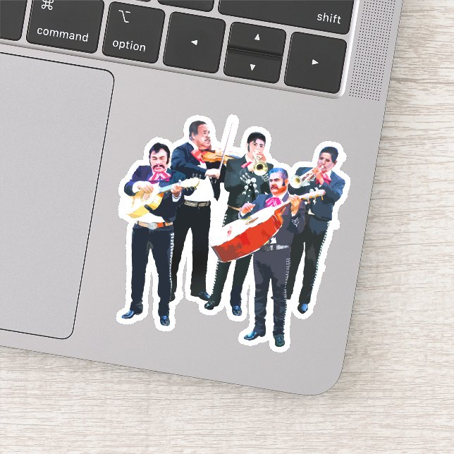 Sticker Musique mexicaine Mariachi (Détail)