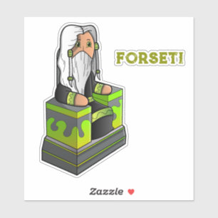 Sticker Mythologie Forseti Norse