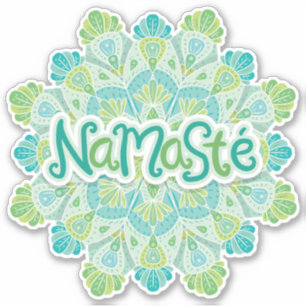 Sticker Namasté