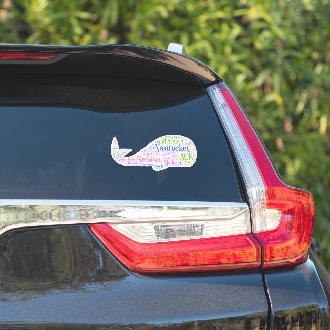 Sticker Nantucket (Côté voiture)