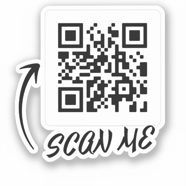 Sticker Não escaneie o qr code (Recto)