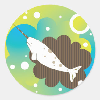 Sticker Narwhal Dream