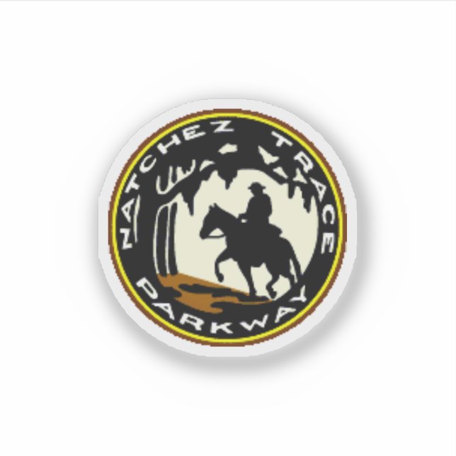 Sticker Natchez Trace Parkway (Devant)