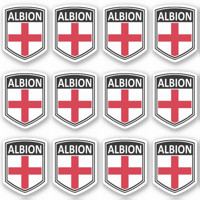Sticker National - Albion (Devant)