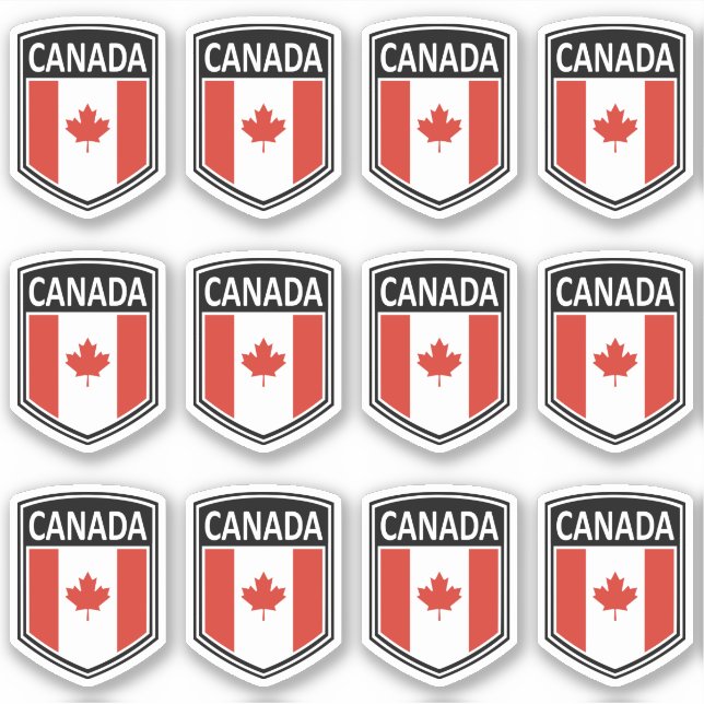 Sticker National - Canada (Devant)