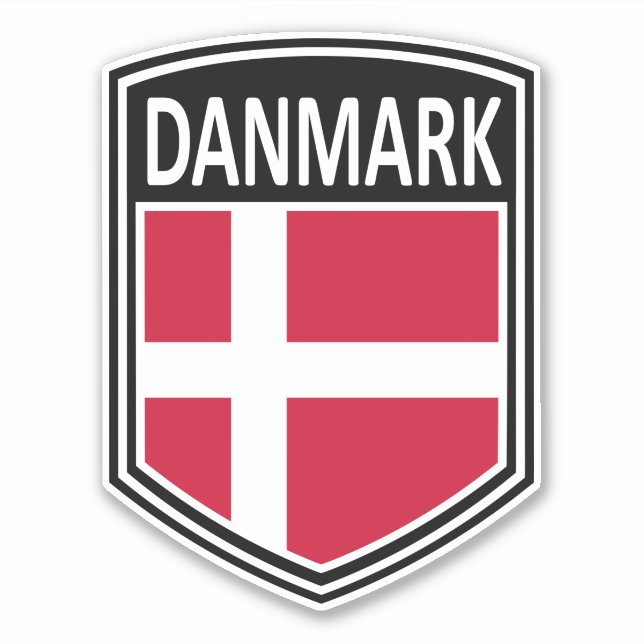 Sticker National - Danmark (Devant)